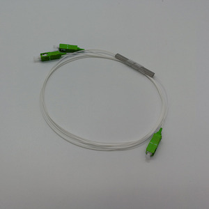 <span class=keywords><strong>Splitter</strong></span> PLC Personalizzato 1x2 SC APC Facile da Installare Cavo Bianco Tipo Mini - Product Image 2