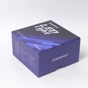 Caja de Embalaje de Cartón de Lujo con Logotipo Personalizado, Caja de Embalaje para Faros de Coche, Cajas de Embalaje para Bombillas LED con Inserto de Espuma - Product Image 5