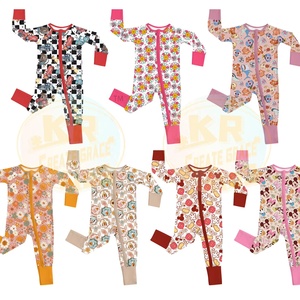 KERUI bebé recién <span class=keywords><strong>nacido</strong></span> niña infantil Onesie moda mamelucos ropa niño niños pijamas ropa de dormir para bebé niño - Product Image 1