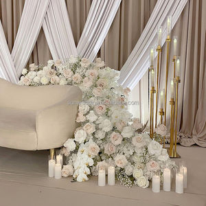 חתונה חתונה חתונה יום רוז סידור חתונה קישוט פרחים רץ - Product Image 6