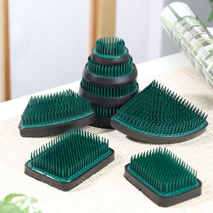 Arrangement carré de <span class=keywords><strong>piscine</strong></span> de fleurs original noir rond Ikebana Kenzan grenouille Pot élégant jardinières <span class=keywords><strong>pour</strong></span> présentoirs de fleurs - Product Image 6