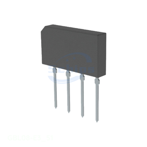 Original Diodes 4-SIP, GBL GBL08-E3/51 Electronic Circuit Components - Product Image 1
