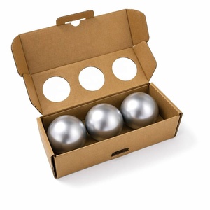Boule de pétanque ZQURE renforcée, compétition, résistance aux chocs, 72 mm, lisse, sports de plein air - Product Image 4