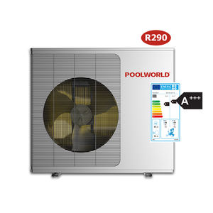 Bomba de circulación de calor aire-agua Monoblock R290 residencial de clima frío 13kw para calefacción de sótano - Product Image 4