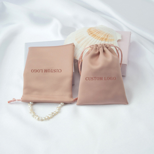 Bolsa de Maquillaje Reciclable de Calicó con Logotipo Personalizado, Bolsa con Cordón de Lona de Algodón Orgánico con Cinta para Calcetines - Product Image 6