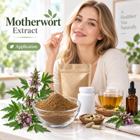 Poudre d'extrait de mère-de-Dieu LongBio (Leonurus Japonicus) 10:1 – Ingrédient végétal naturel pour capsules, comprimés, boissons et compléments alimentaires