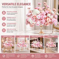 Arbre artificiel en fleurs de cerisier en plastique personnalisable, 120 cm, 150 cm, écologique, durable, toucher naturel, haute qualité, pour mariage