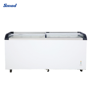 Commercial Supermarket 615l Curved Glass Door Ice-cream Display <b>Freezer</b> Ddh-720w4 Ice <b>Freezer</b> - Product Image 4