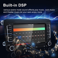 STWEI Android14 2Din Pantalla Táctil de 7 Pulgadas para VW Polo Golf Passat Jetta Reproductor Multimedia para Auto con Radio, Video, Sistema de Navegación GPS