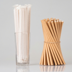 Pailles en papier de qualité alimentaire OEM ODM 6-12 cm, vente en gros, différentes tailles, pour fêtes, promotion, pailles à thé - Product Image 5