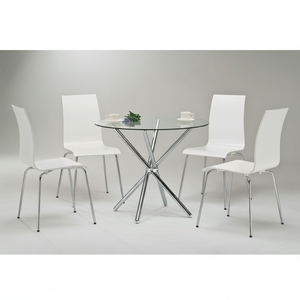 Ensemble table à manger 4 chaises mobilier salle à manger - Product Image 1