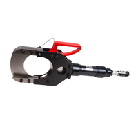 Tête de coupe hydraulique PC-132 10T 700 bars Max 132 mm pour blindage léger Cu/Al, style à capot rabattable