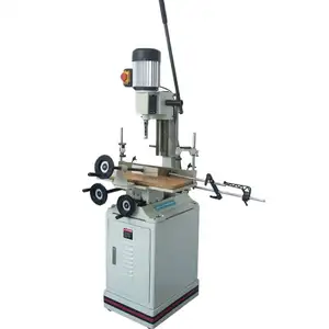 Automatic Used Woodworking Bench Mortiser Machine Square Hole Wood Mortising Drilling Hollow Chisel with Motor Core Component