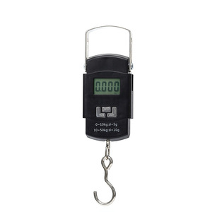 Báscula digital colgante Three Venerables, capacidad de 50 kg, báscula electrónica portátil con gancho para pesca y uso doméstico - Product Image 4