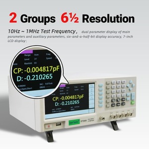 Testeur East ET3500 – Instrument de mesure électronique numérique haute précision pour capacité et inductance (plastique) - Product Image 3