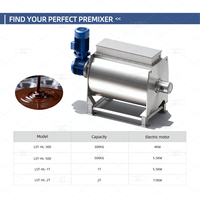 Mélangeur automatique de chocolat chaud personnalisé LST Industrial, en acier inoxydable 304, pour les usines de chocolat/bonbons/biscuits/gâteaux