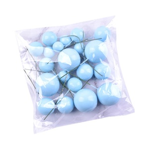 Wholesale 20pcs Golden Ball <b>Cake</b> Topper Themed Birthday Faux Balls for Elegant <b>Cake</b> <b>Decoration</b> for Party - Product Image 4