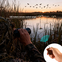 Décoy de chasse au canard électrique 3D premium amélioré, matériau PE durable et imperméable, couleur personnalisée disponible, prix de gros d'usine