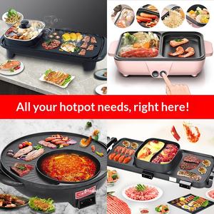 Olla Eléctrica Multifuncional 2 en 1, Bandeja para Hornear Eléctrica, Parrilla Eléctrica Dos en Uno, Horno Eléctrico - Product Image 3