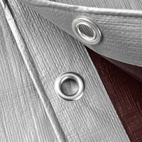 Feuille de tissu de bâche de bâche de PE de bâche de haute qualité de Linyi pour la couverture de camion dans la taille standard