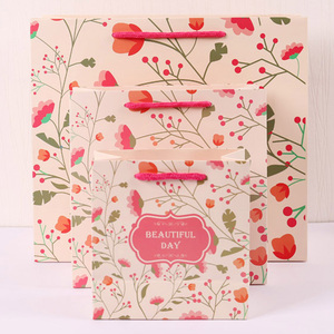 Eco Wholesale Eco-Friendly <b>Biodegradable</b> Disposable Recyclable Heavy-Duty <b>Paper</b> Gift Bags Custom Logo Spring Festival Food Snack - Product Image 1