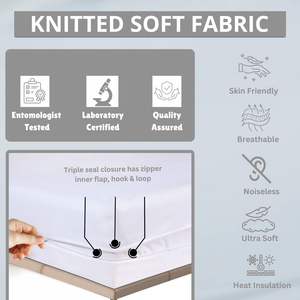 ผ้าคลุมที่นอนกันน้ำกันการแพ้สำหรับใช้ในบ้านและในโรงพยาบาล - Product Image 2