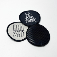 Patch brodé personnalisé sur le thème des voyages urbains, motif amusant, à fixation auto-agrippante et thermocollante, appliqué tissé pour jeans, sacs à dos et vêtements décontractés