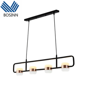 Tavolo da pranzo su faretto rotante <span class=keywords><strong>con</strong></span> anello di alloggiamento dorato <span class=keywords><strong>lampadari</strong></span> di lusso decorazione luci pendenti linea Bar negozio - Product Image 1