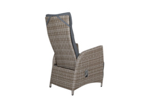 Leisure Modern Aluminum Rattan Outdoor Dining Recliner <b>Chair</b> Portable Living Room Bedroom Park Villa Use - Product Image 4