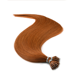 K.SWIGS Extensiones de Cabello Humano 100% Premium con Queratina Brasileña de Calidad, 1g/s, Rubio, Anillas Nano, Directo de Fábrica - Product Image 3