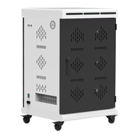 Gabinete de Carga para Tablets Entrans EN48 con Acero al Carbono/ABS Ignífugo, Ruedas Universales Silenciosas y Frenos; Certificado CE y RoHS