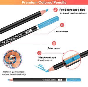 Ensemble <span class=keywords><strong>de</strong></span> 180 crayons <span class=keywords><strong>de</strong></span> <span class=keywords><strong>couleur</strong></span> Offre Spéciale, crayons <span class=keywords><strong>de</strong></span> <span class=keywords><strong>dessin</strong></span> d'art <span class=keywords><strong>de</strong></span> haute qualité dans une boîte en fer blanc - Product Image 3