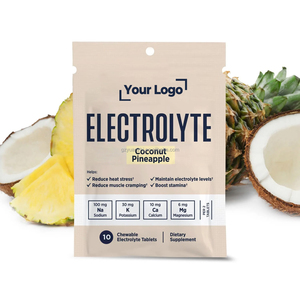 100% naturale organico di cocco ananas esercizio di recupero elettrolitico compresse integratore per il recupero dello sport postumi di una sbornia escursionistica - Product Image 4