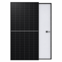 Panneau solaire monocristallin N-Type à demi-cellules 620W haute efficacité, cadre noir, pour usage résidentiel, commercial et industriel