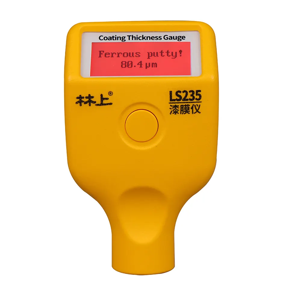 LS235 Car Paint Meter Coating Thickness Tester 0-3000um Identify Iron Galvanized Thickness Gauge