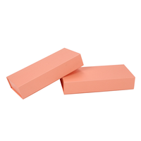 Kartonnen magnetische roze papieren op maat gemaakte camera verpakkingsdoos met plastic binnenkant, op maat gemaakte vorm, logo embossing, matte laminatie, UV-coating