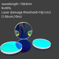 Revêtement AR haute réflexion 1064nm 532nm Revêtements à large bande Miroirs diélectriques laser