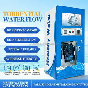 Máquina Expendedora de Agua de 400 GPD con Filtración de 11 Etapas, Personalizada para Uso Comunitario, Totalmente Automática, Antióxido, con Múltiples Métodos de Pago - Product Image 3