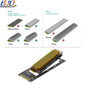 2026 全新 U.2 SFF-8639 接口转 NVMe Ruler 1U GEN-Z EDSFF 短型 E1.S SSD 转接卡 - Product Image 3