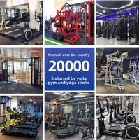 Utilisation commerciale Gym Multi Fonction Smith Machine Power Rack Câble Crossover Trainer En Acier Inoxydable Poitrine Dos Triceps