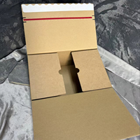 Boîtes d'expédition en carton ondulé personnalisées avec bandes de déchirement, boîtes d'expédition haute résistance, boîtes d'emballage pliables pour le commerce électronique