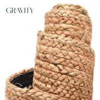2026 New Customizable Minimalist Durable Textured Handwoven Jute Luxury Runner Rug for Home Living Room