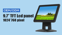 10 Inch Desktop Monitor with VGA Input Ture Flat Screen Monitor