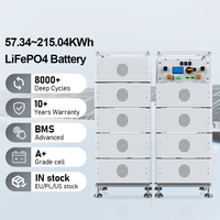 Armoires de stockage d'énergie industrielles et commerciales 200 kWh 300 kWh 100 kWh Batteries solaires haute tension 100 kW Batteries lithium-ion