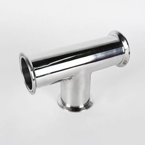 Adaptateur réducteur égal forgé en acier inoxydable sanitaire SS304 à surface lisse, basse <span class=keywords><strong>pression</strong></span>, <span class=keywords><strong>1</strong></span>/2 <span class=keywords><strong>pouce</strong></span> à <span class=keywords><strong>1</strong></span> <span class=keywords><strong>pouce</strong></span>, à raccord Tri-Clamp, pour l'eau - Product Image 3