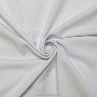 Sudadera con capucha de tela de malla Jacquard transpirable ecológica, trama de Spandex de poliéster, estiramiento de gestión de la humedad para niños y niñas