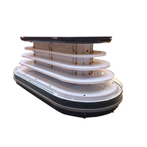 Tủ Lạnh Đảo Tròn Thương Mại Siêu Thị Hiệu Suất Cao Trưng Bày Từ Xa Cho Rau Và Trái Cây - Product Image 2