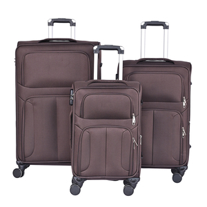 Bán Buôn 3-Mảnh Có Thể Kéo Rộng Spinner Softshell Hành Lý Đặt Vali Với Bánh Xe Bền Và Dễ Dàng Để Sử Dụng Dây Kéo Cho Du Lịch - Product Image 4