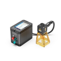 Nouvelle machine de marquage laser portable à fibre optique 20W pour marquage profond, prend en charge le format DXF pour le codage des numéros VIN/châssis