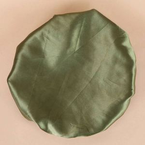 Two Bonnet Double Layer Satin Silk for Women Curly Long Shower Hair Bonnets Sleeping Cap - Product Image 3